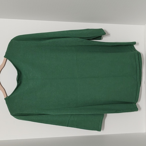 Green Tribekko 44 Sweater Tunic Top sz Large - Picture 4 of 5